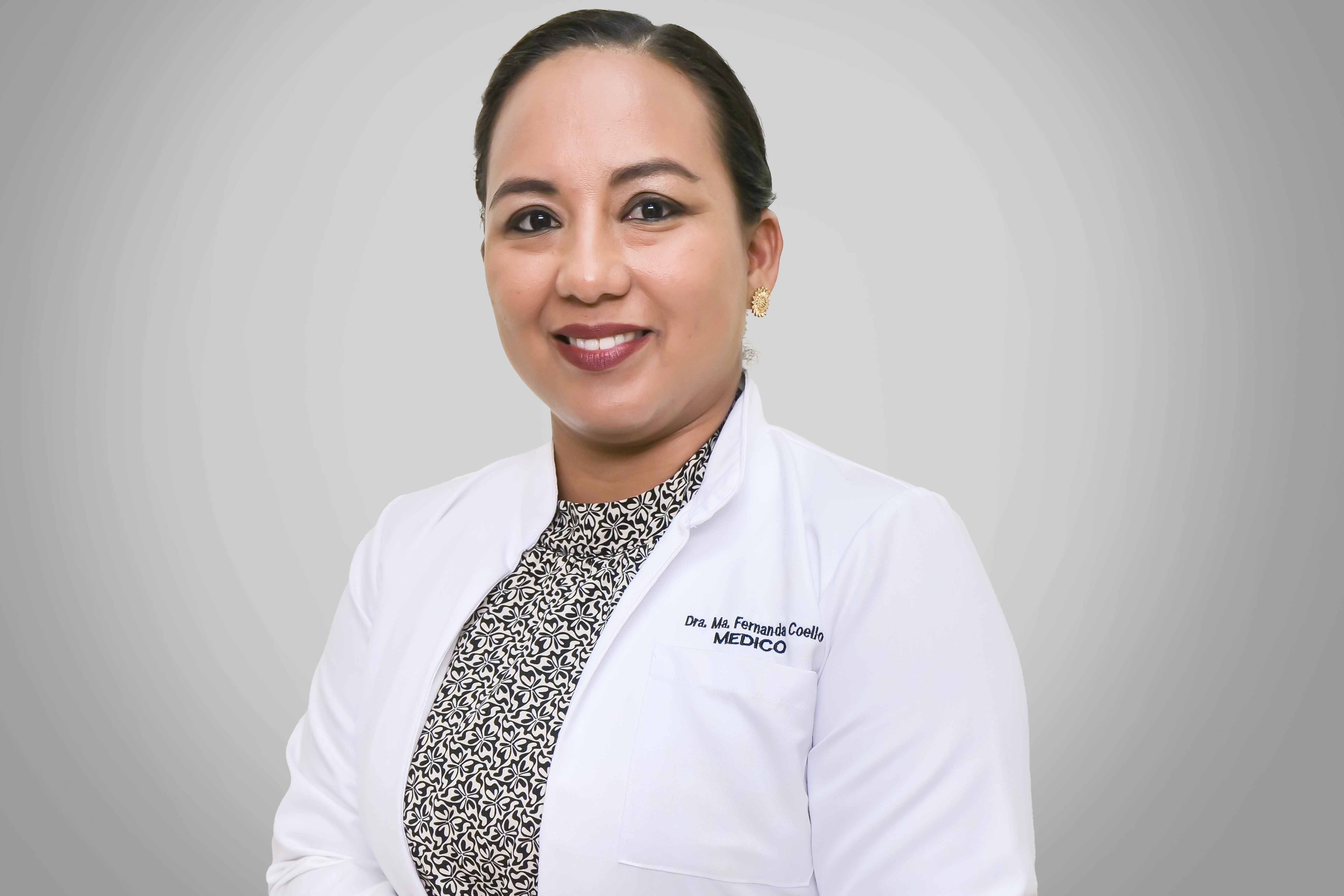 Foto Dra. María Fernanda Coello Llerena, M.Sc.
